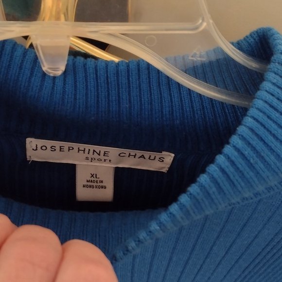 Ladies Josephine Chaus Sport Long-Sleeve Sweater - Picture 2 of 2